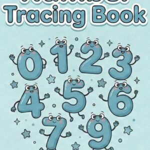 fun number tracing book (0 9) | printable worksheets for preschoolers