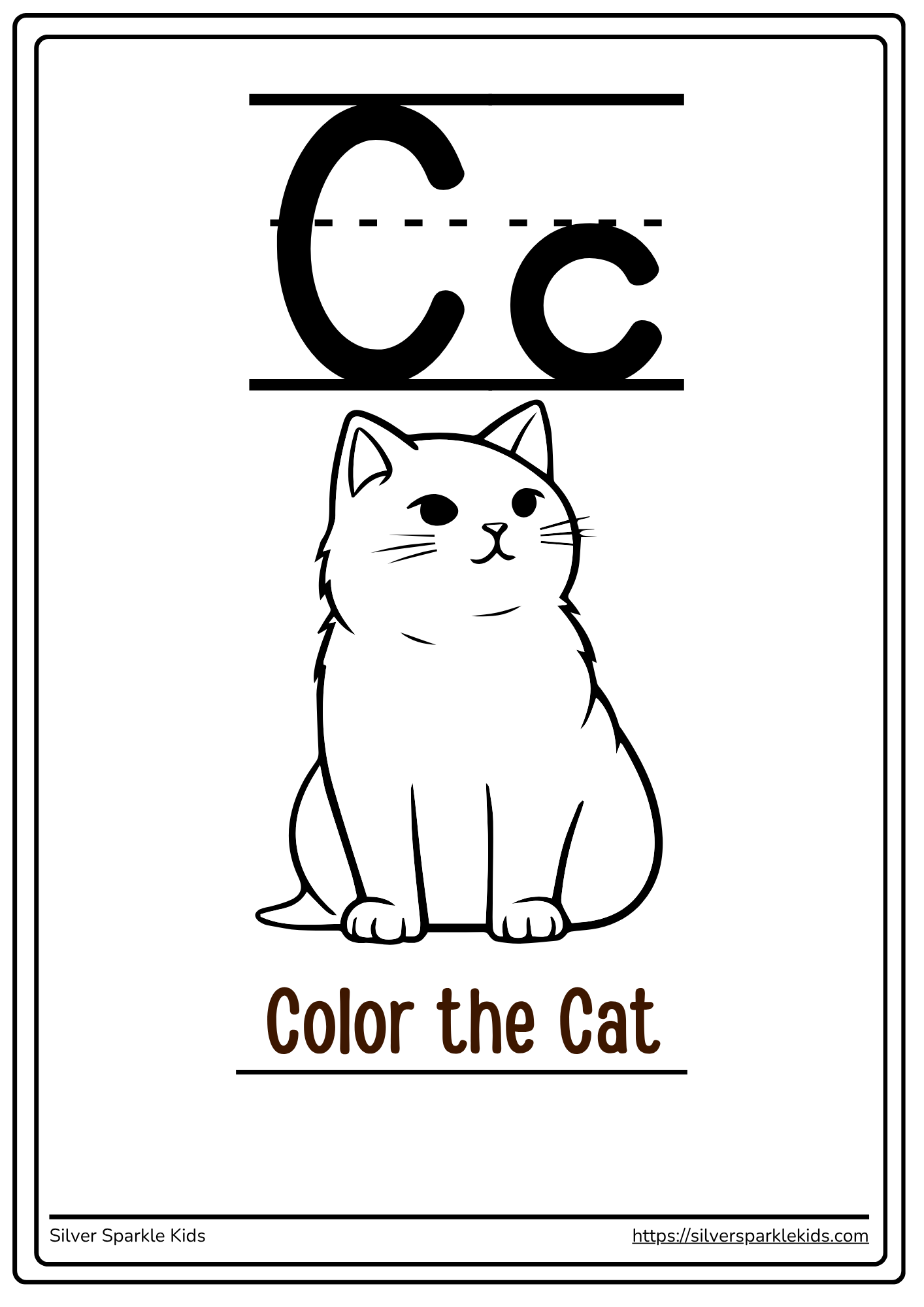 Alphabet Coloring Book for Toddlers (Ages 2–3)