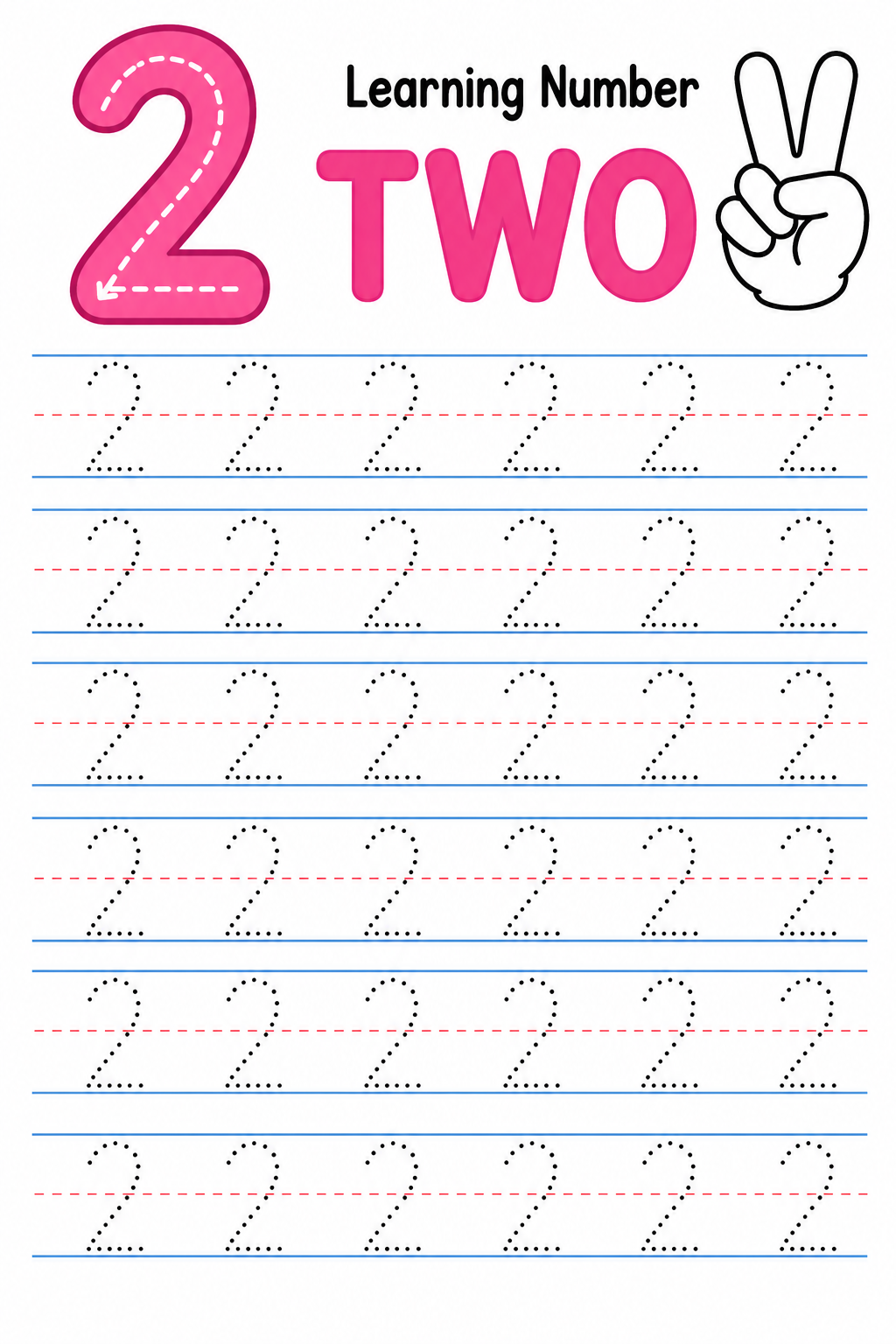 Count With Me 1 to 10 | Number Writing Practice PDF for Preschool & Kindergarten
